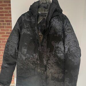 Canada Goose Langford Parka – Drifting Ice Black – Men’s Large – Like New,Chk FB
